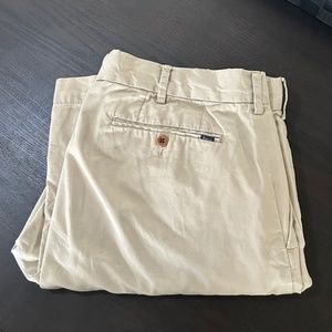 Polo Ralph Lauren Classic Fit Khaki Pants 34x32 Pima Cotton Blend